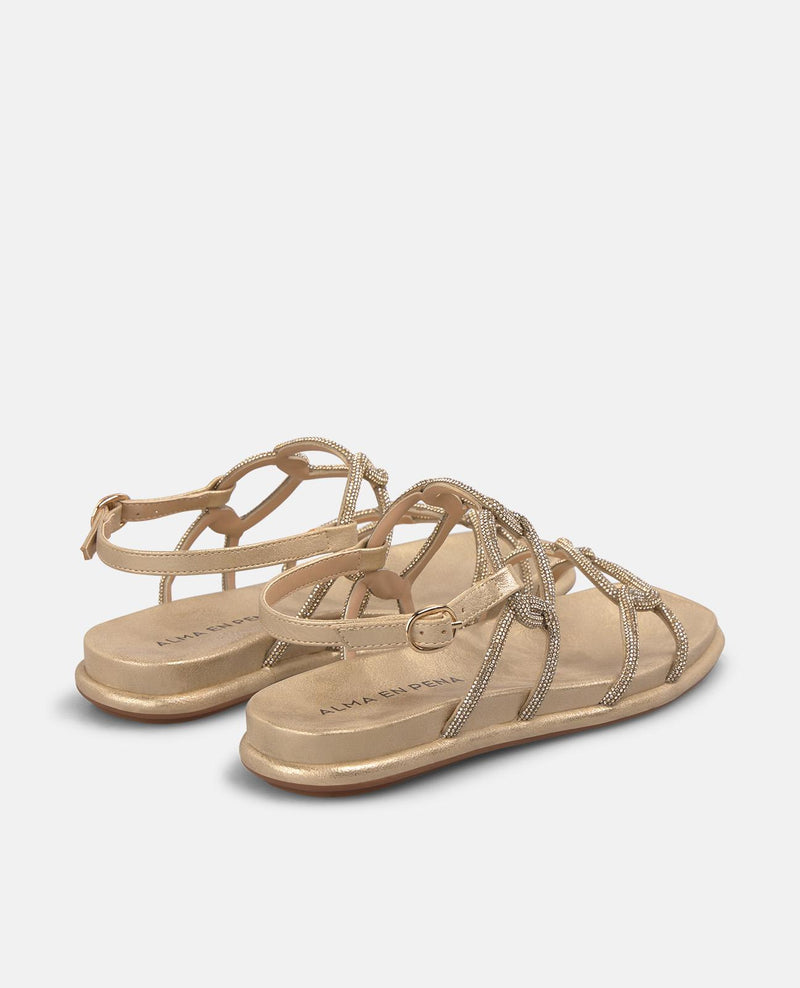 FLAT INTERLACED SANDAL