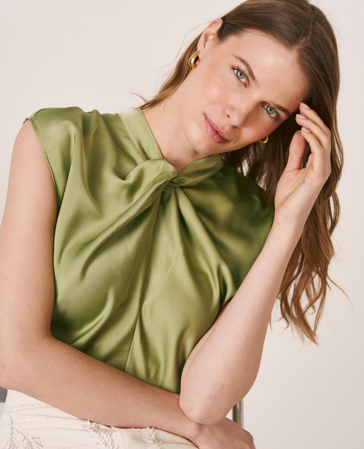 BLUSA SATÉN