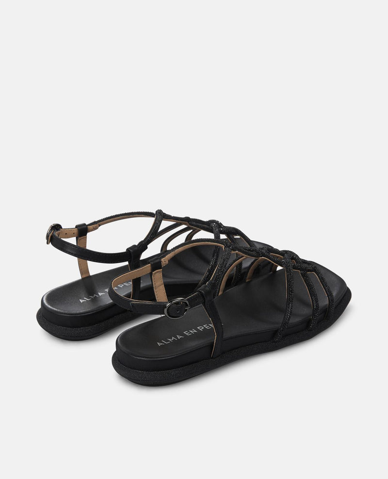 SANDALIA PLANA TIRAS