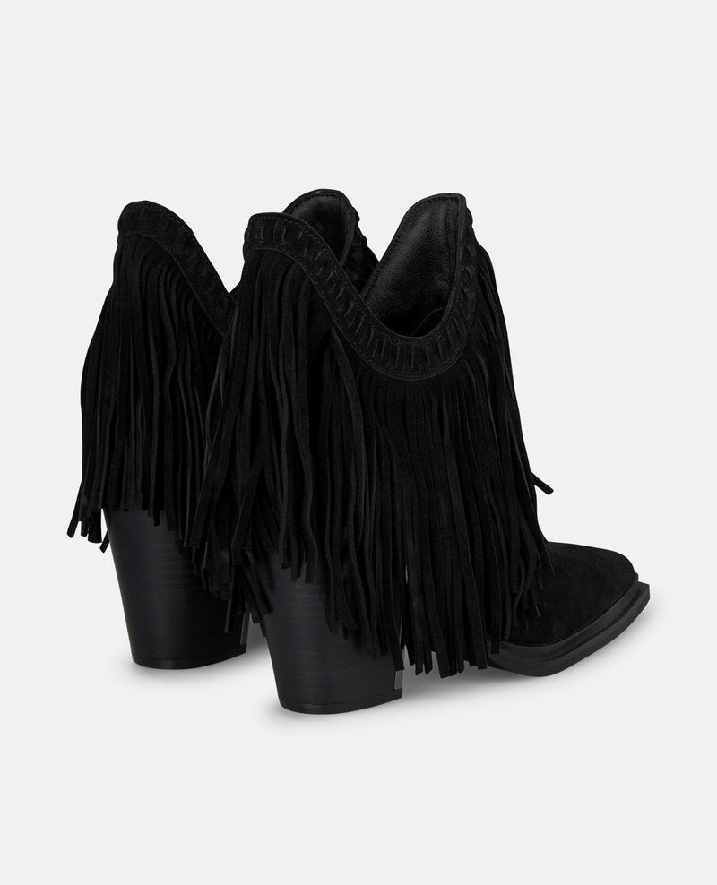 BOTINS COMPRIDOS COM FRANJAS