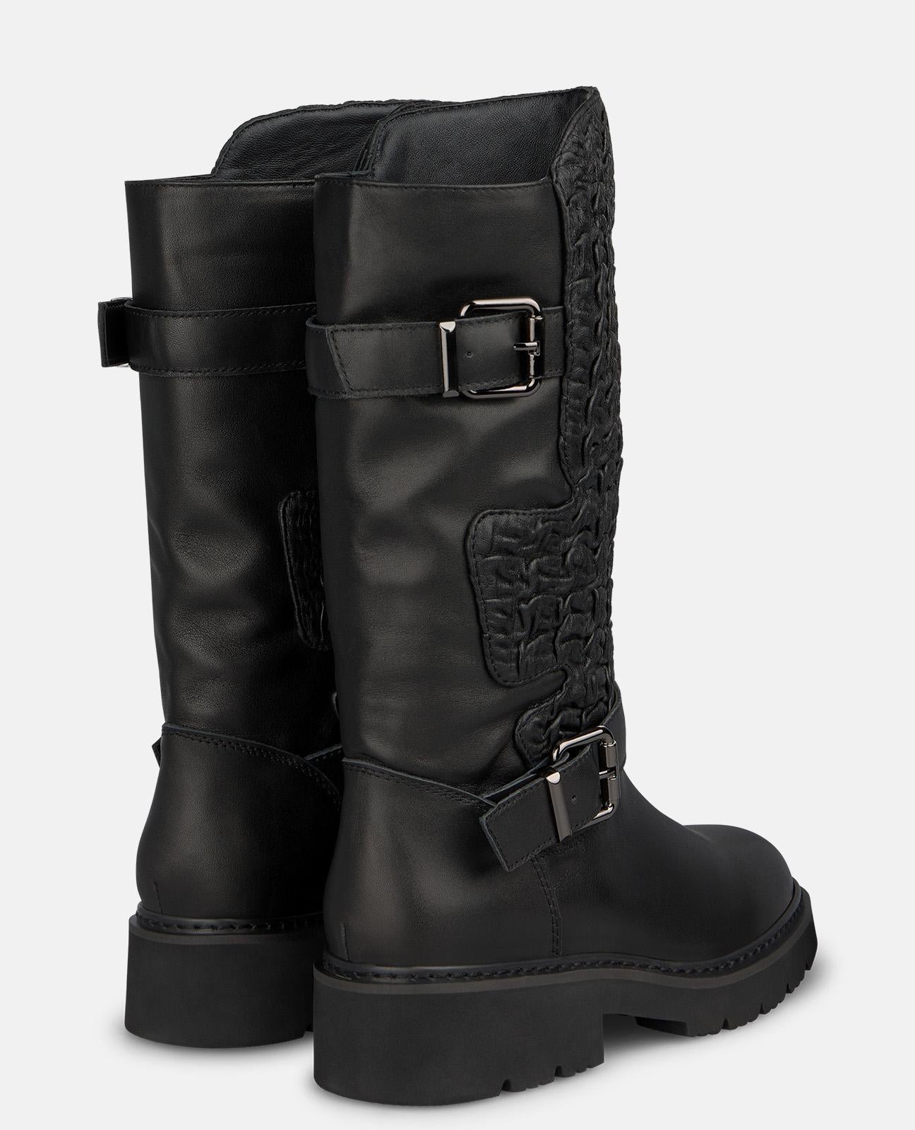 BOTA MILITAR NAPA CON HEBILLAS