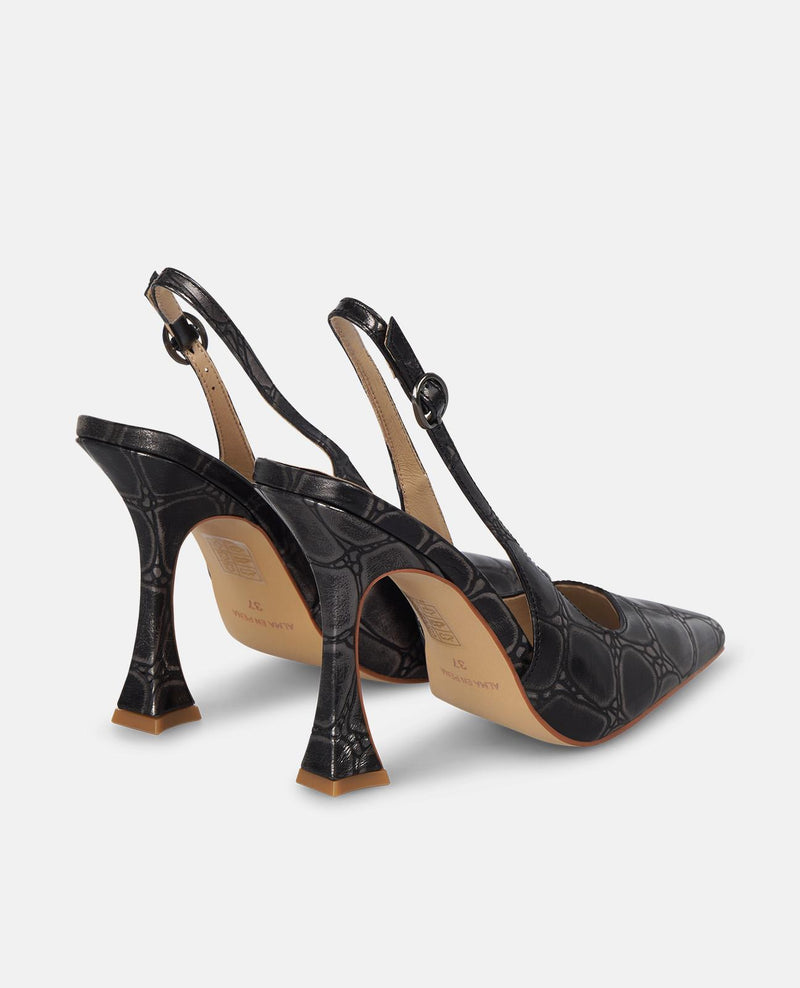 SAPATOS DE SALTO COM FIVELA COM SALTO DE FIVELA