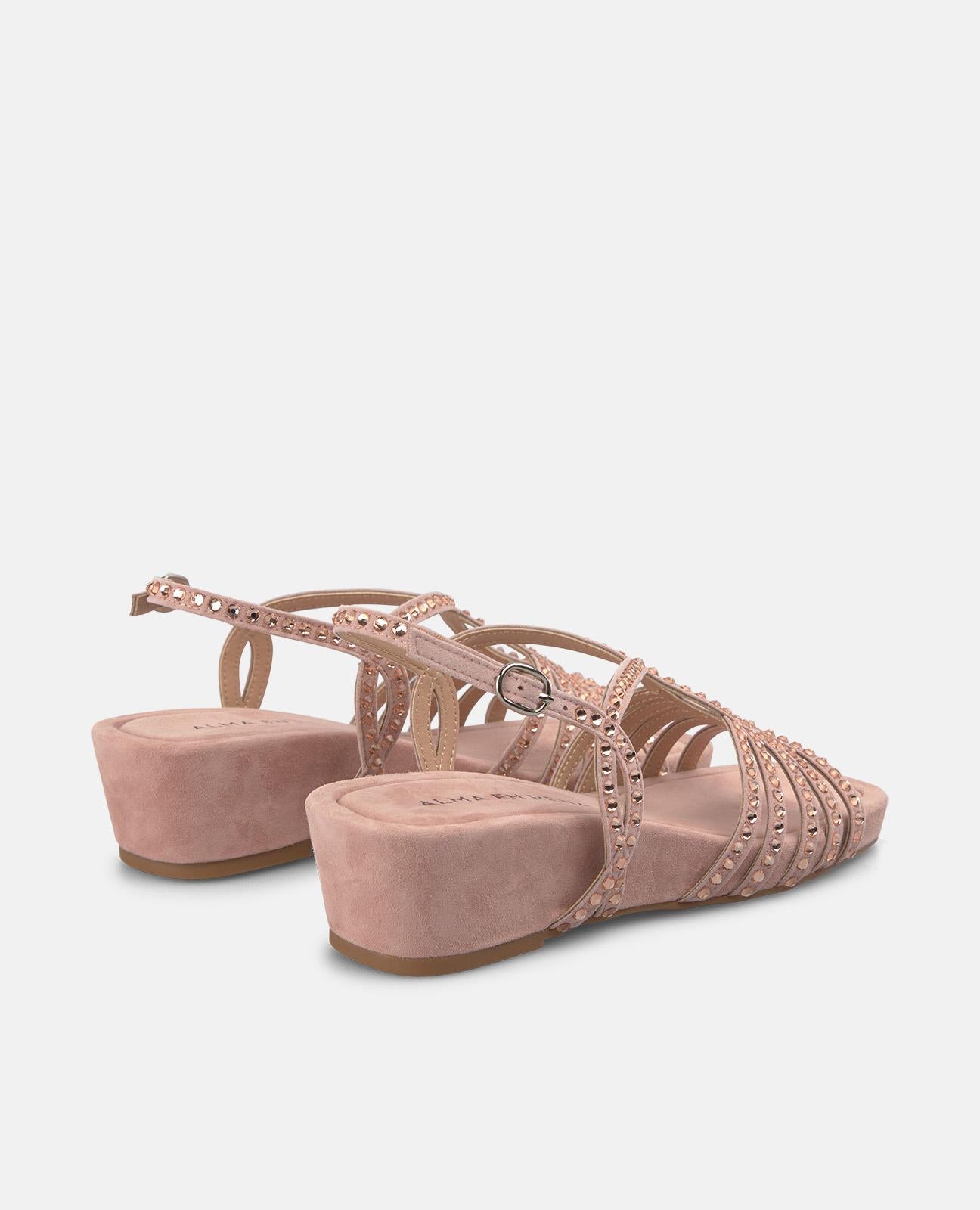 SANDALIA CUÑA MULTITIRA TRANSFER