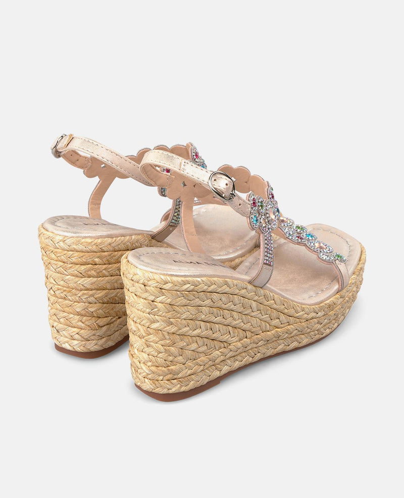 CUÑA ALTA CON ABALORIOS