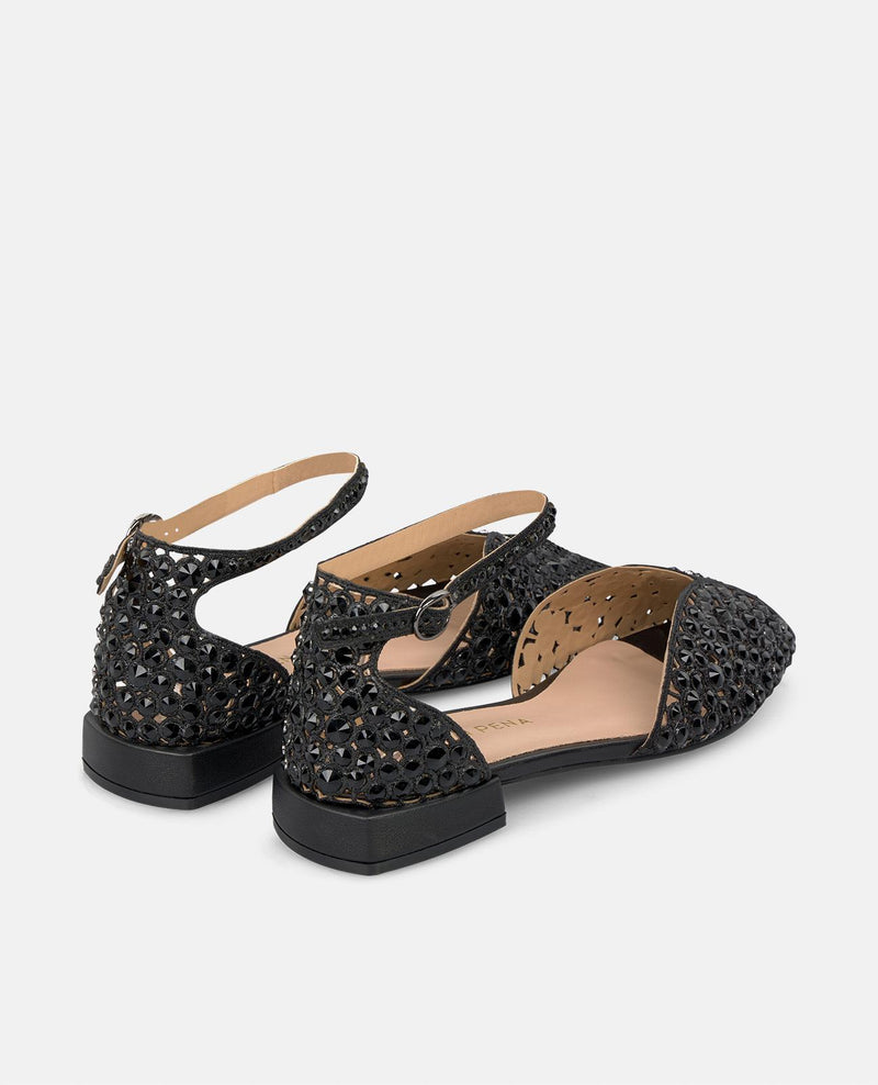 SANDALIA PULSERA CON PEDRERÍA