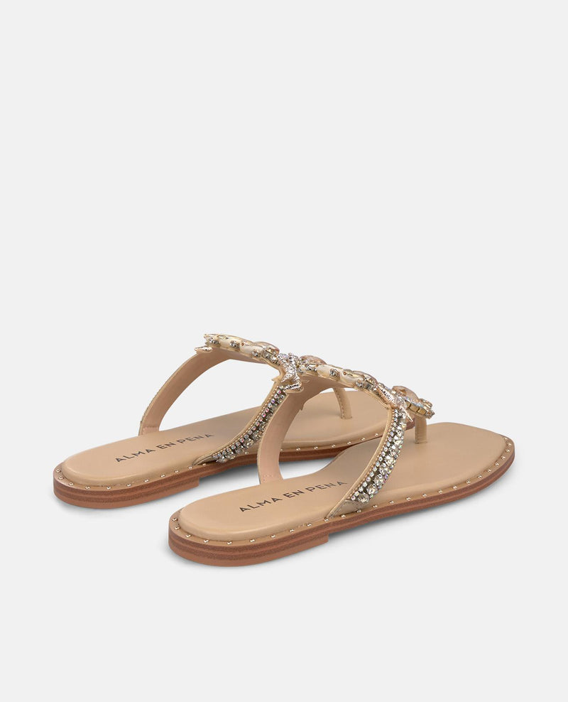 SANDALIA EN T MARINA