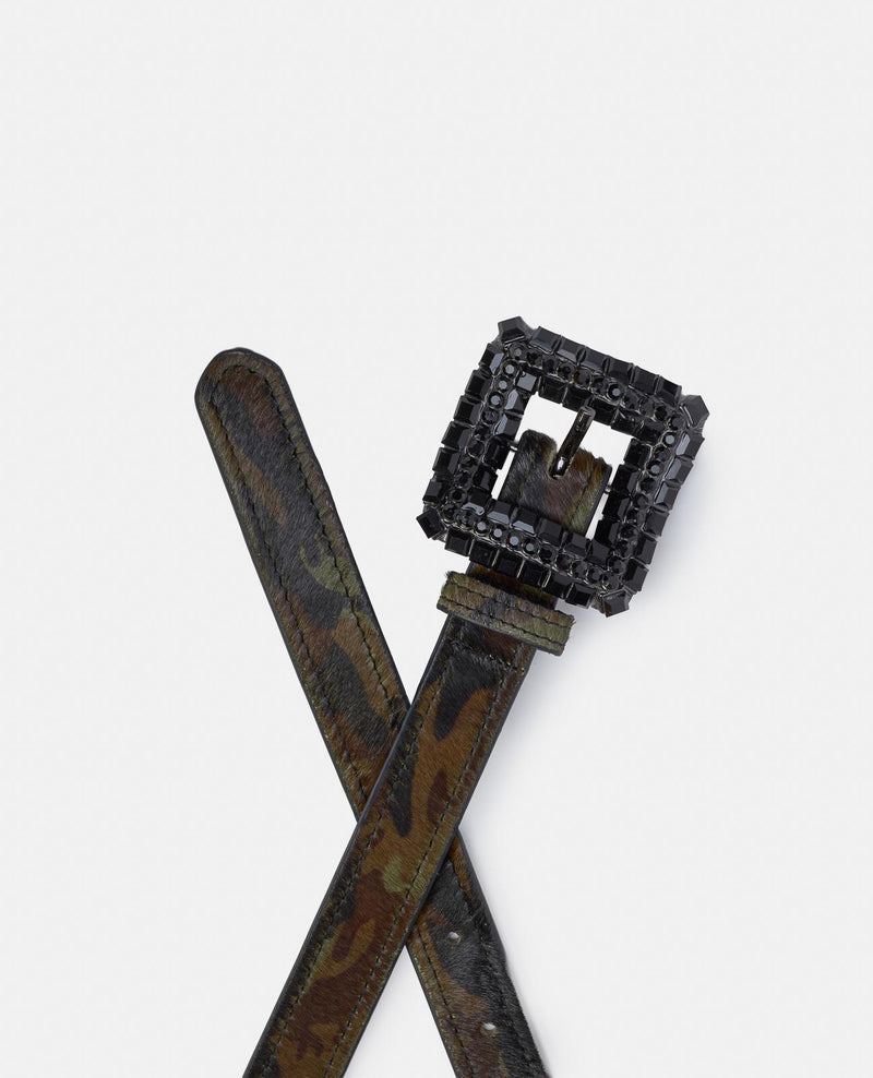 RHINESTONE BUCKLE BELT