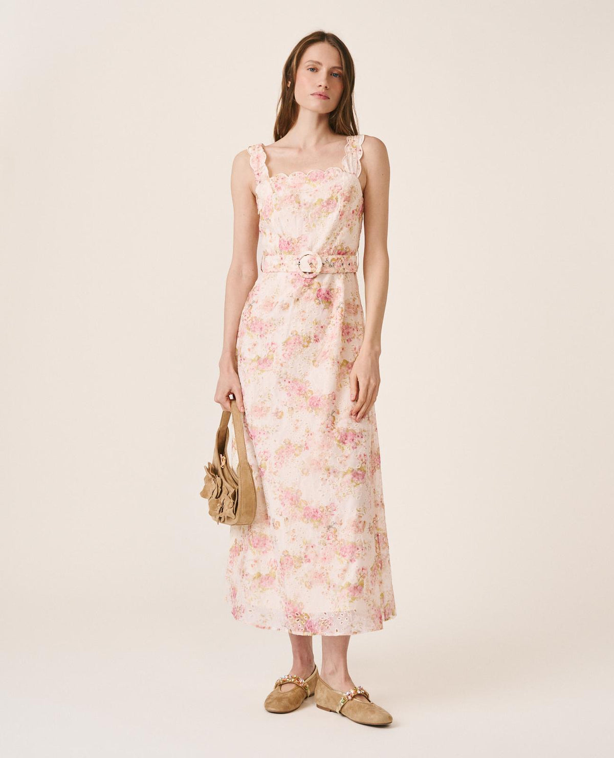 LONG FLORAL DRESS