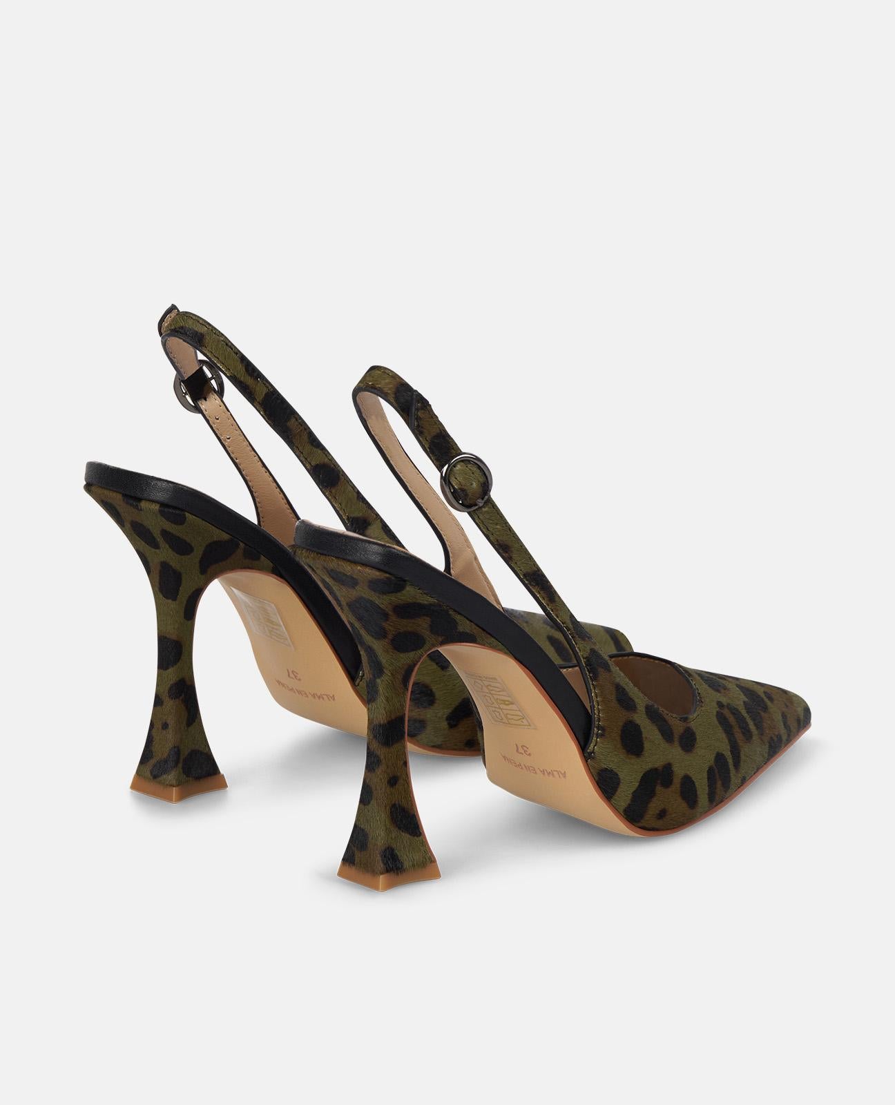 DESTALONADO CON TACÓN HEBILLA