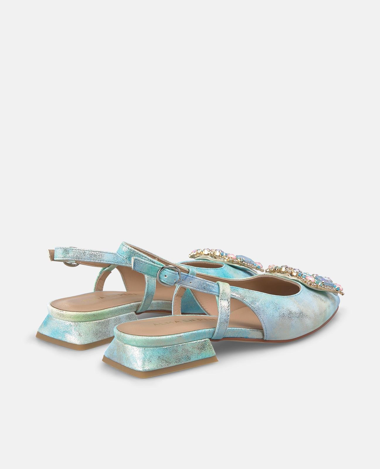 SANDALIA TACON CUADRADO