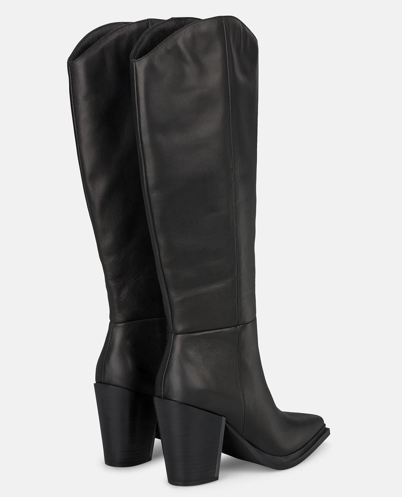 STIVALE CON TACCO LARGO