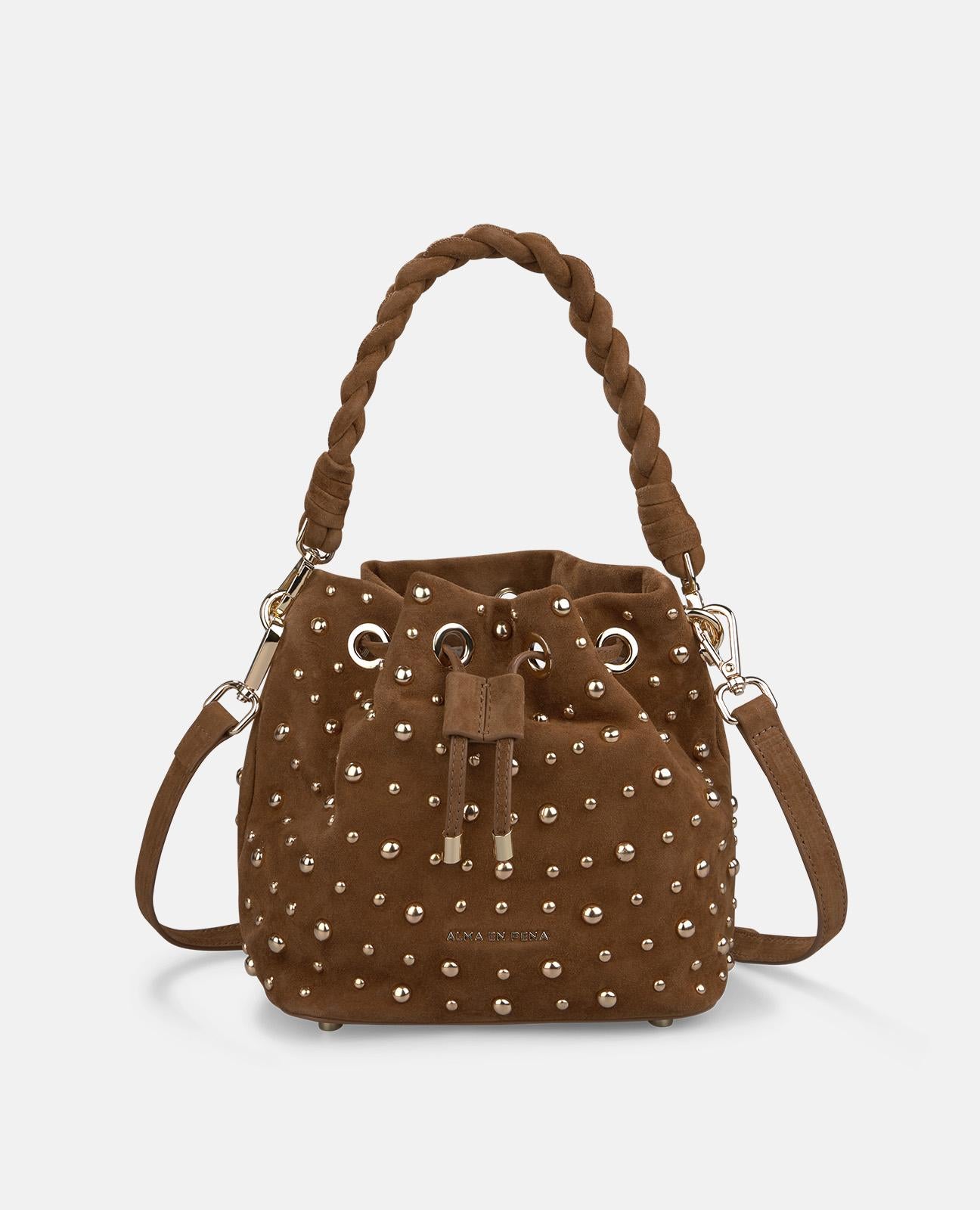 BOLSO BOMBONERA ANTE CON TACHAS