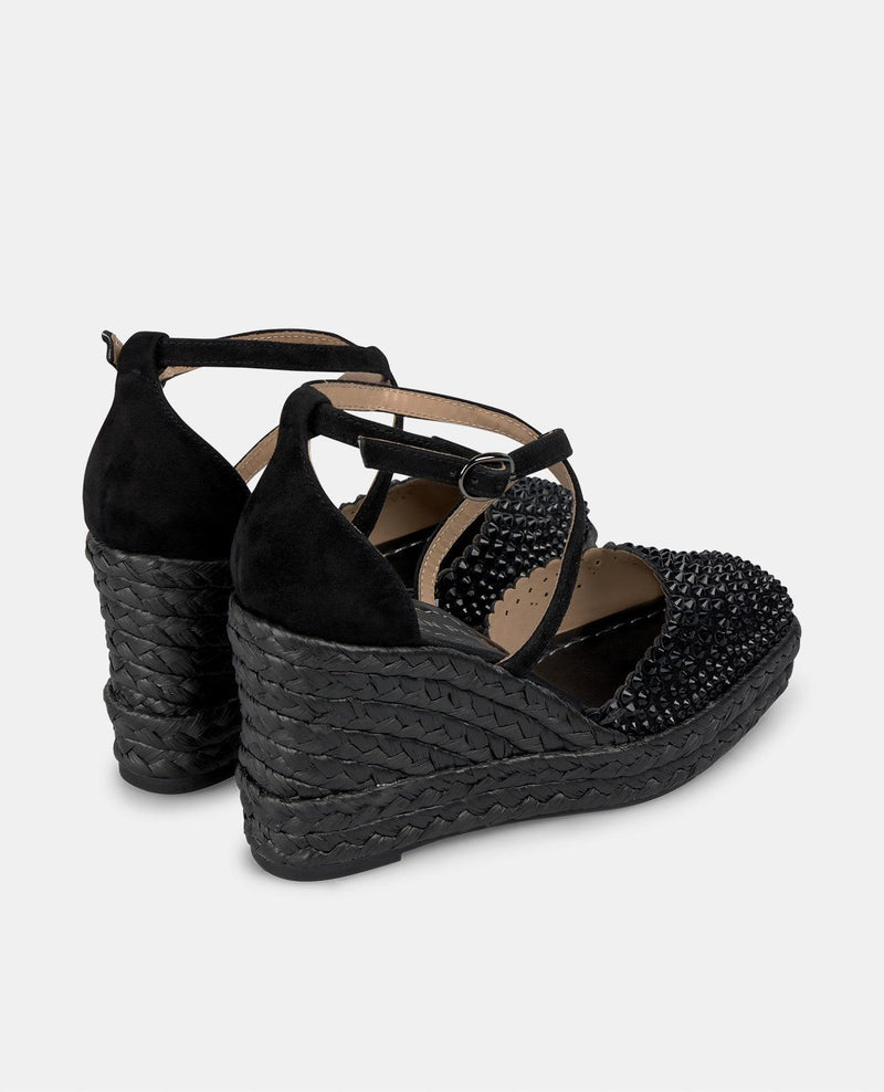 CUÑA PUNTERA CUBIERTA DE PEDRERÍA