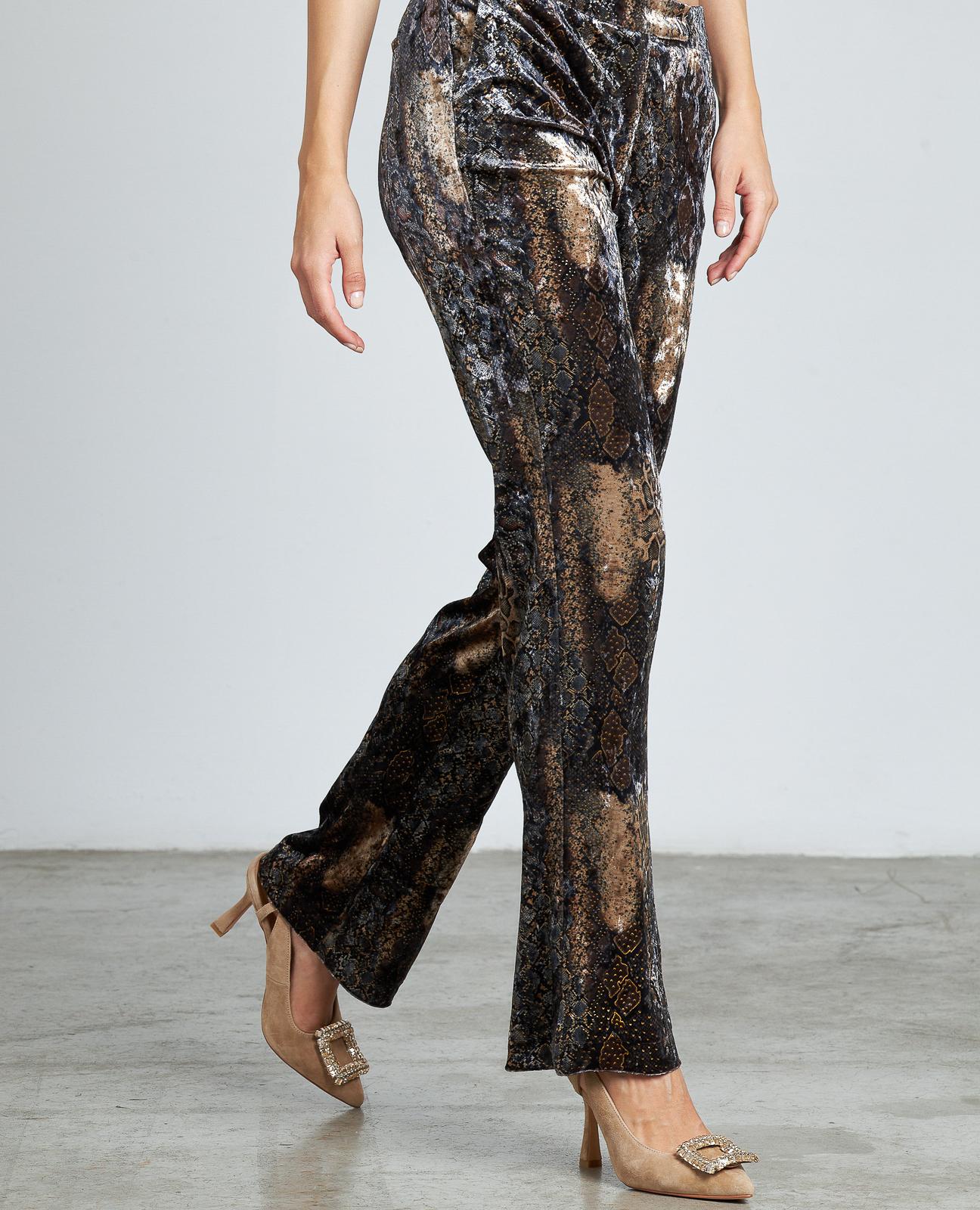 PANTALÓN ESTAMPADO SERPIENTE