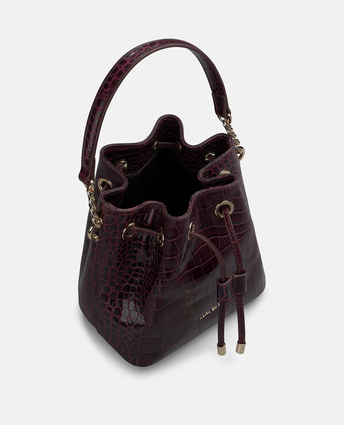 BOLSO BOMBONERA PIEL