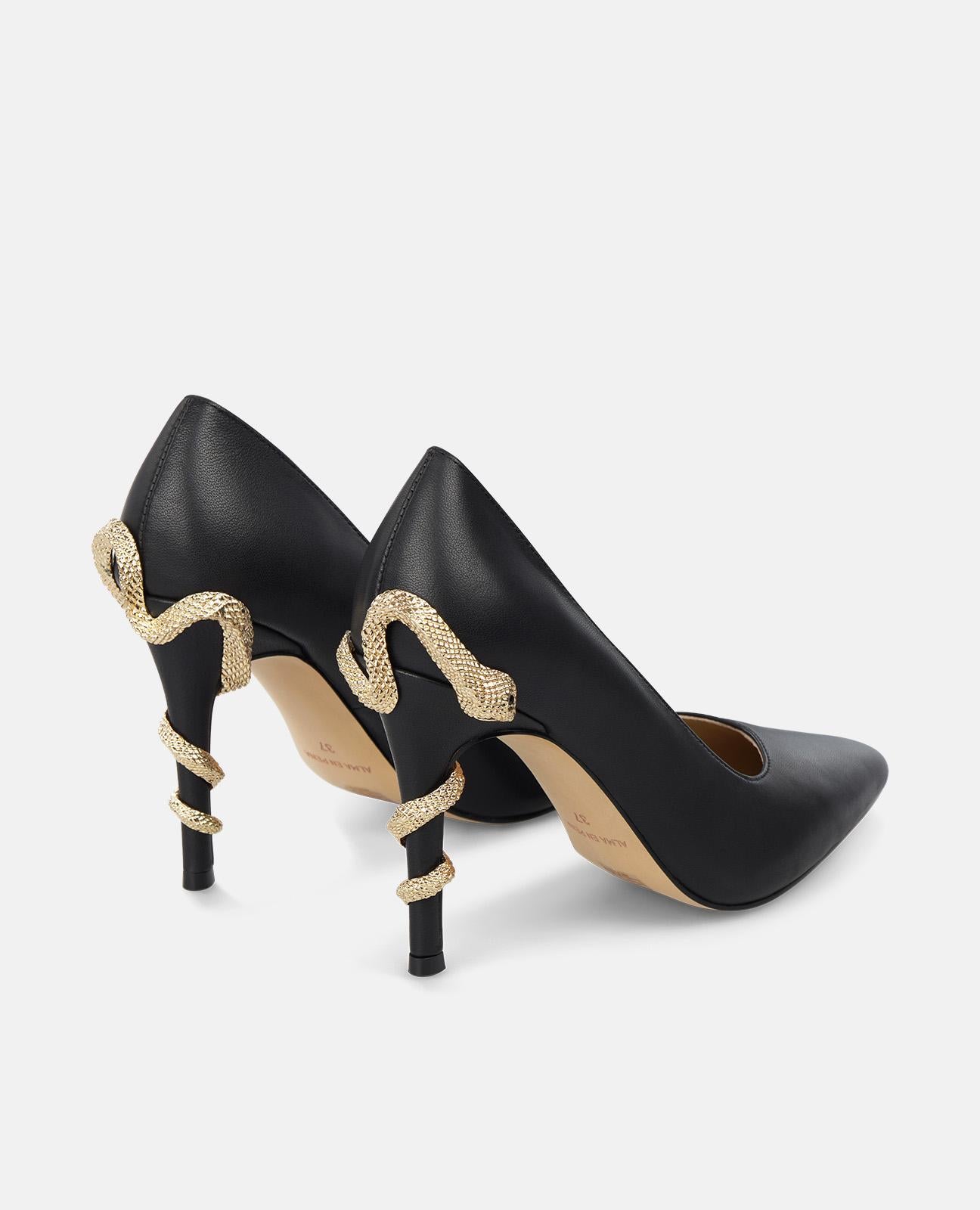 ZAPATO CON SERPIENTE TACÓN