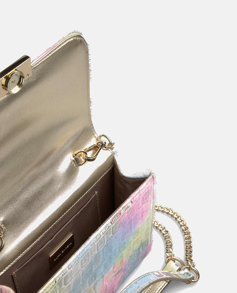 CLUTCH BAG WITH RHINESTONES
