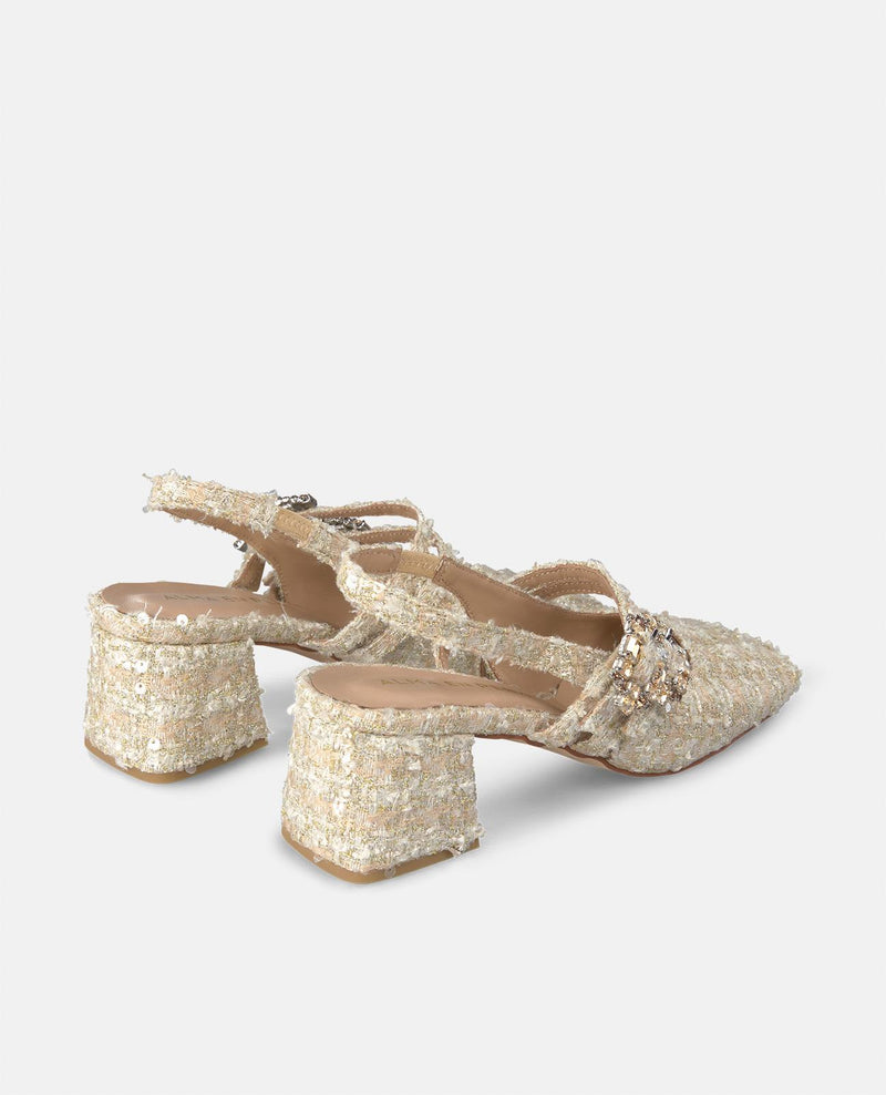 CHAUSSURES À TALON BOUCLÉ