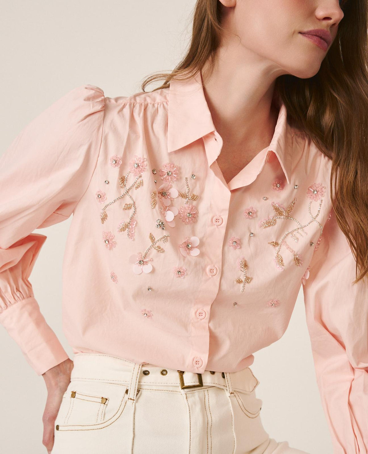 CAMISA ADORNO PEDRERÍA