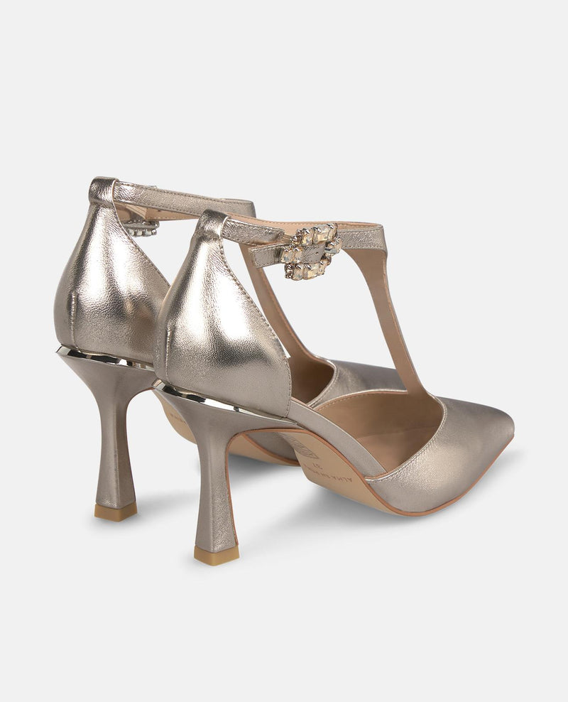 SALON CON HEBILLA DE PEDRERIA