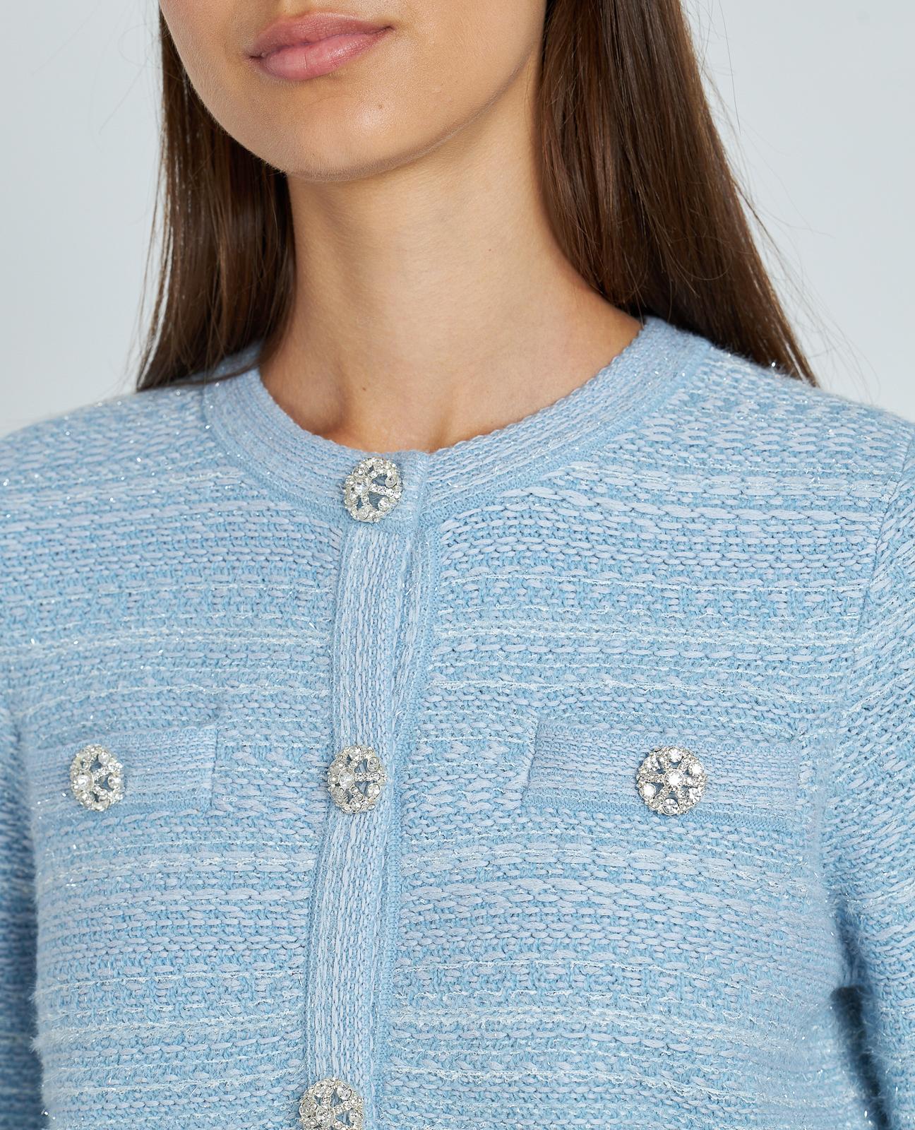 JACKET STRUCTURE JEWEL BUTTON