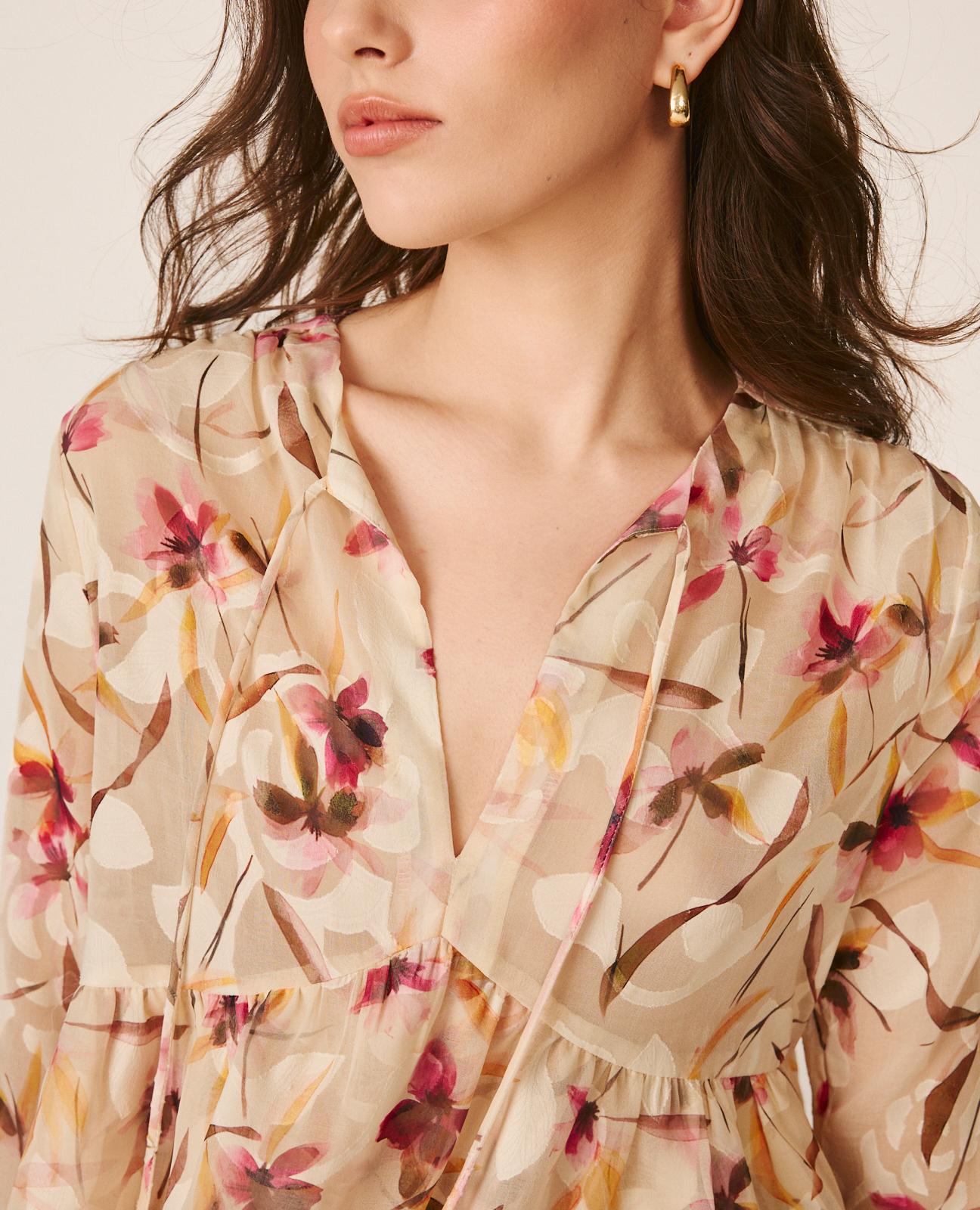BLUSA FLUIDA FLORAL
