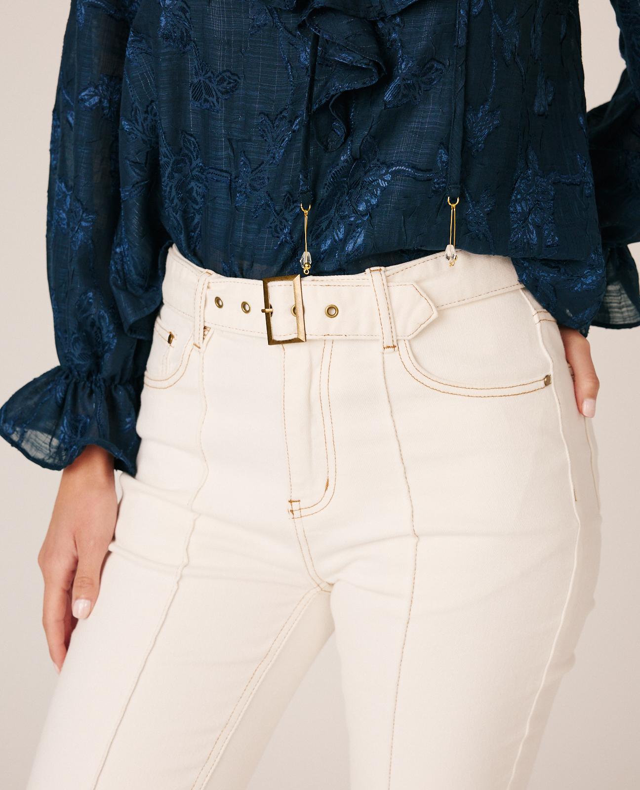DEMIN FLARE PANTS