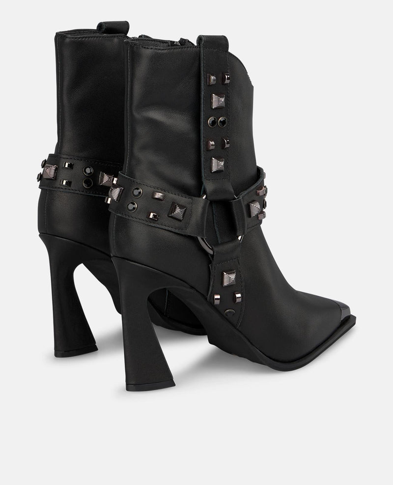 BOTÍN TACHAS METALIZADO