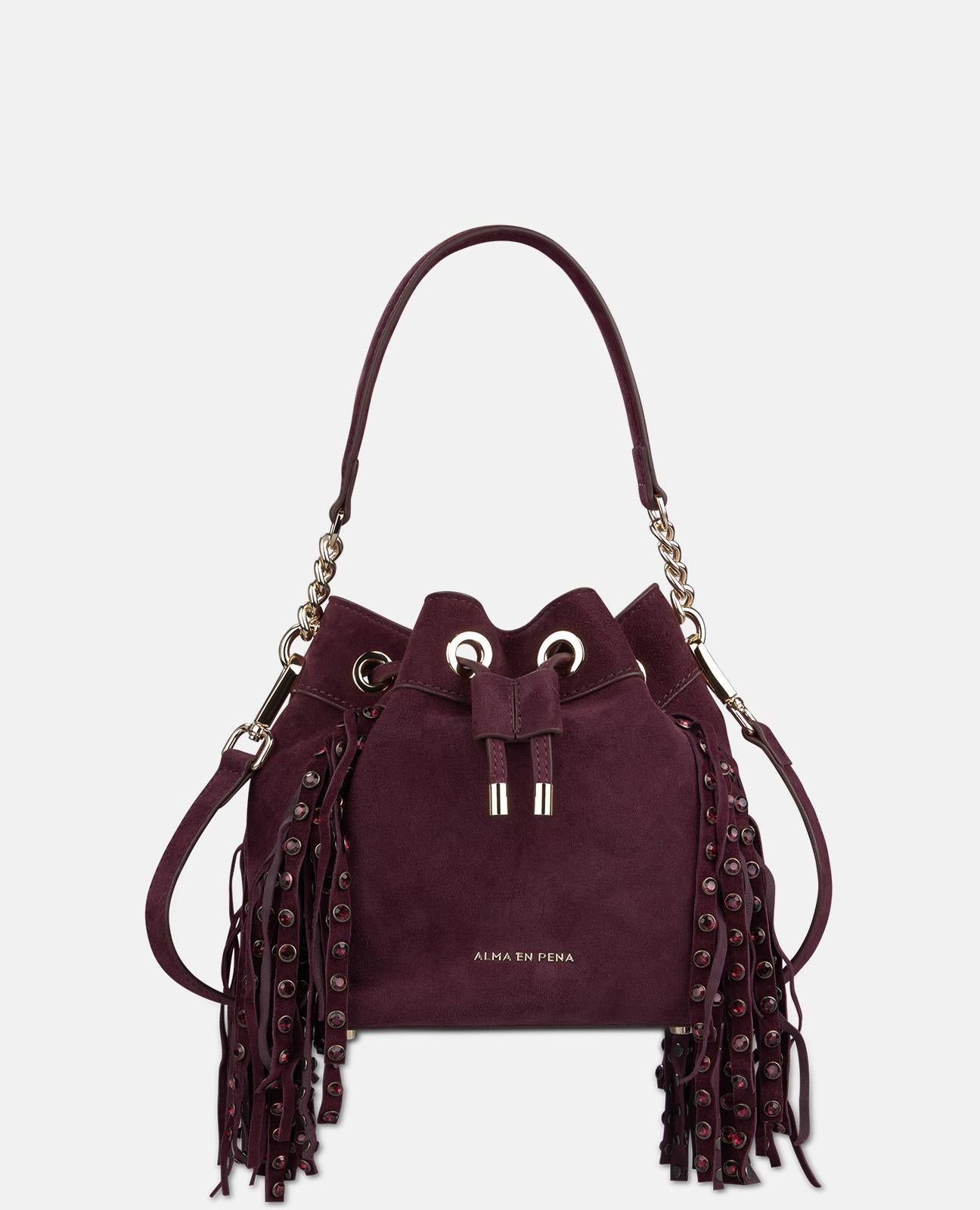 BOLSO BOMBONERA ANTE CON FLECOS