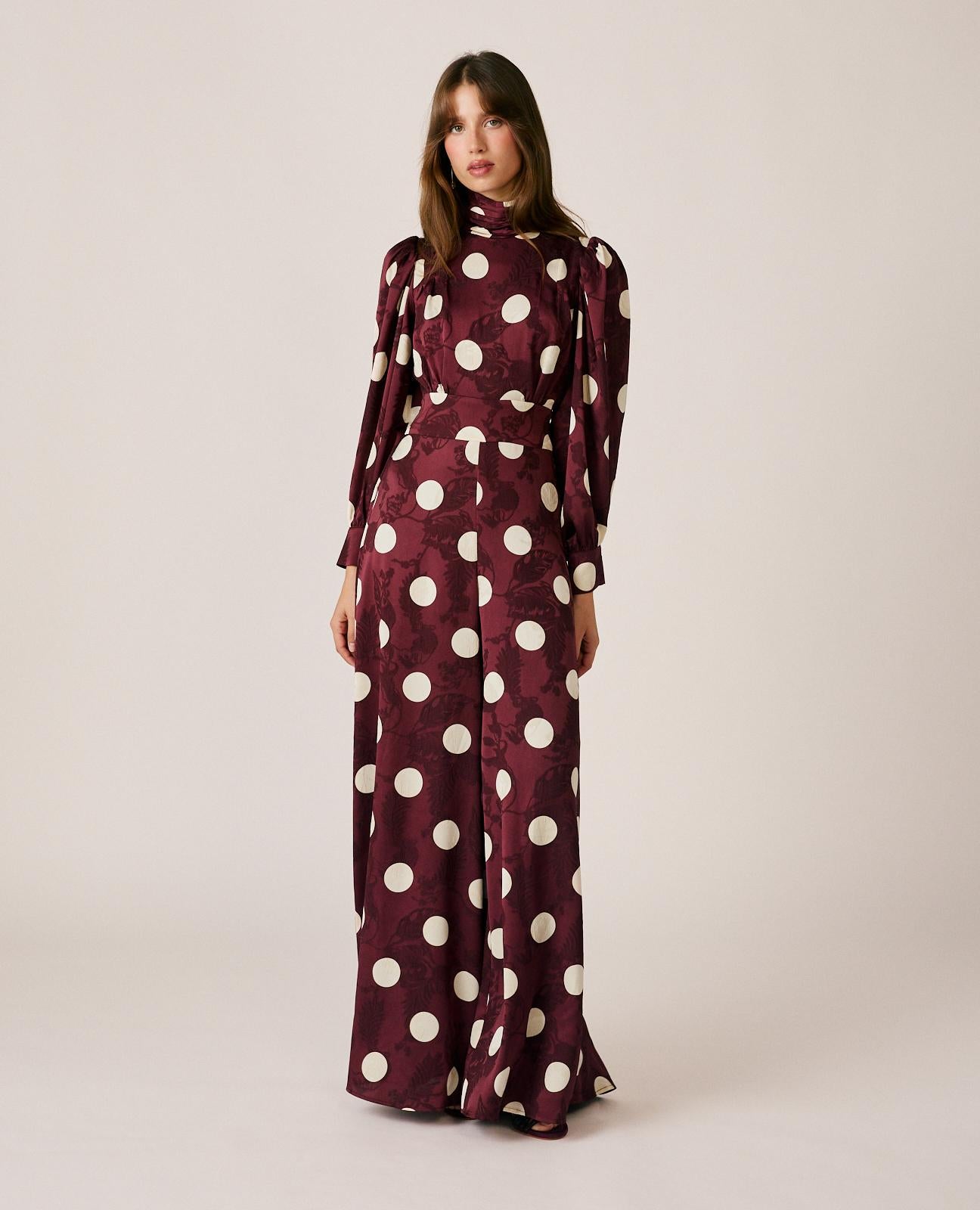 MONO LARGO JACQUARD ESTAMPADO