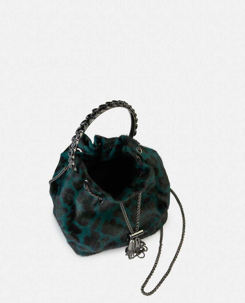 BOWLER BAG WITH PENDANT DETAIL