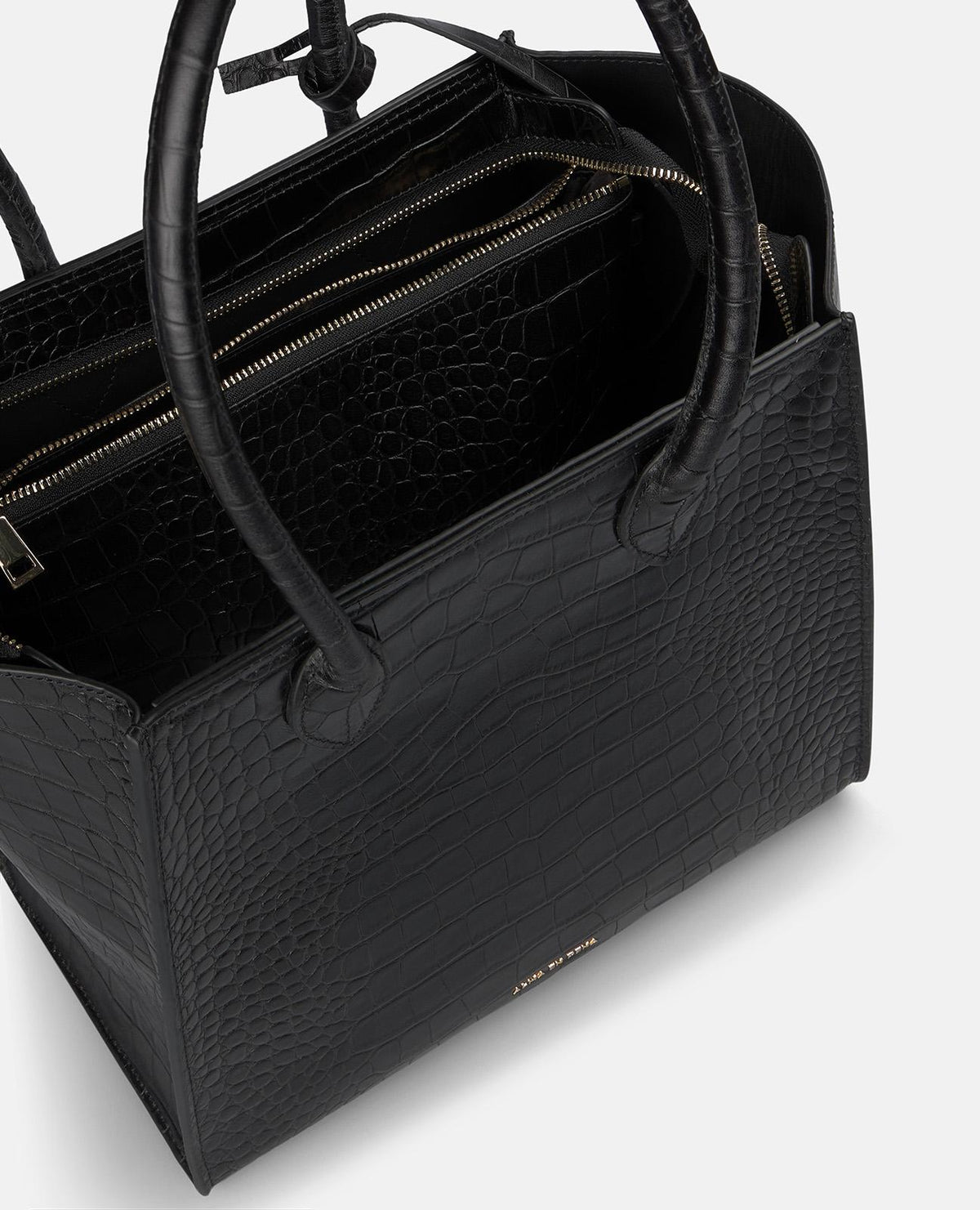 BOLSO TOTE PIEL EFECTO SERPIENTE