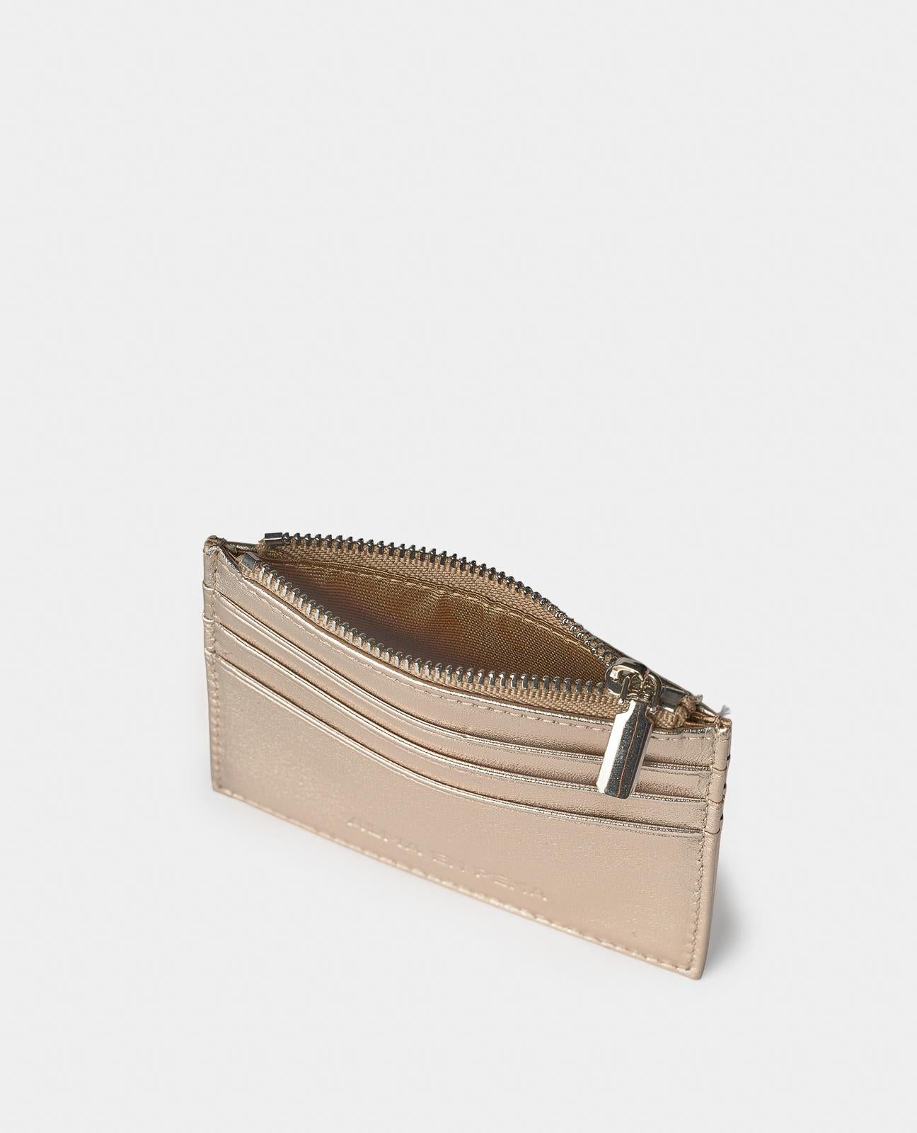 CARTERA TARJETERO CREMALLERA