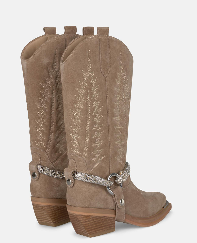 DÉTAILS DE LA DEMI-BOTTE