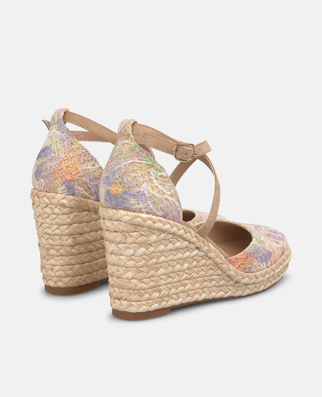 VALENCIAN SANDAL WITH HIGH HEEL