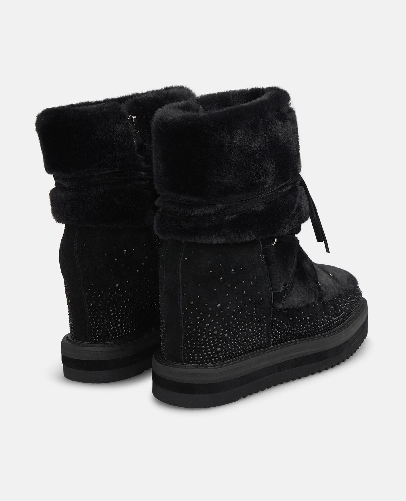 BOTÍN CORDONES PELO