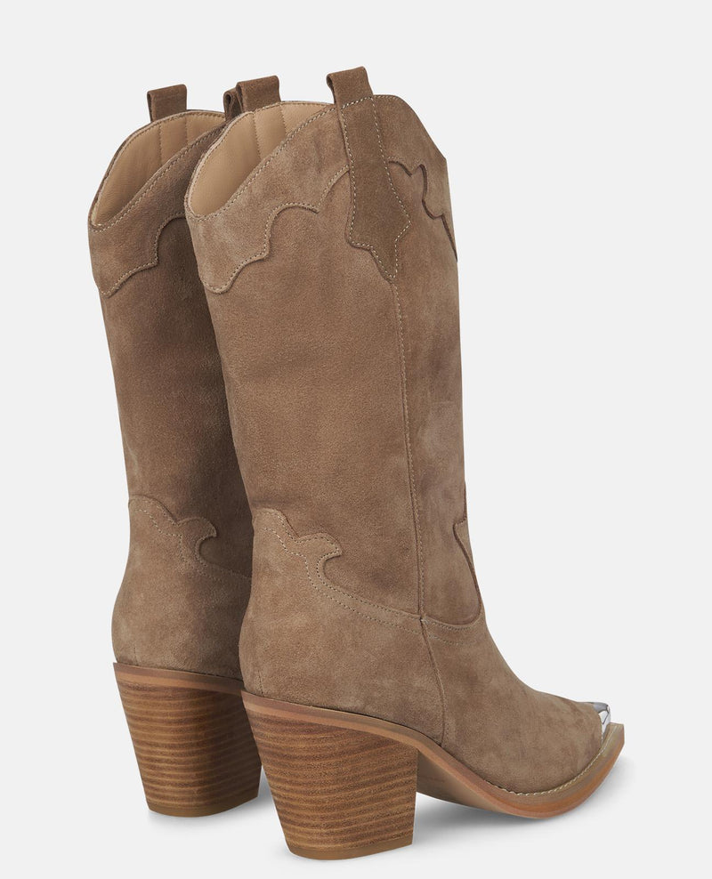 MEDIA BOTA PUNTERA METALIZADA