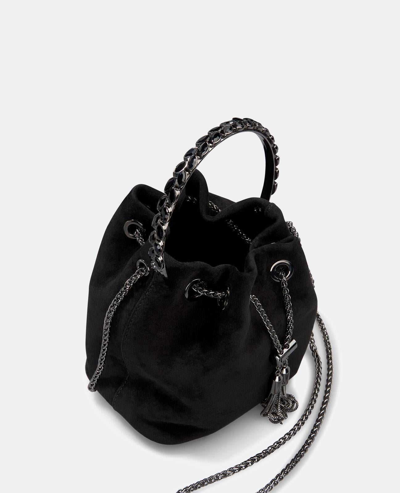 BOWLER-TASCHE MIT ANHÄNGER-DETAIL