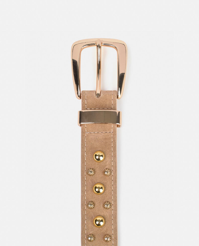 CINTURÓN TACHAS METALIZADAS