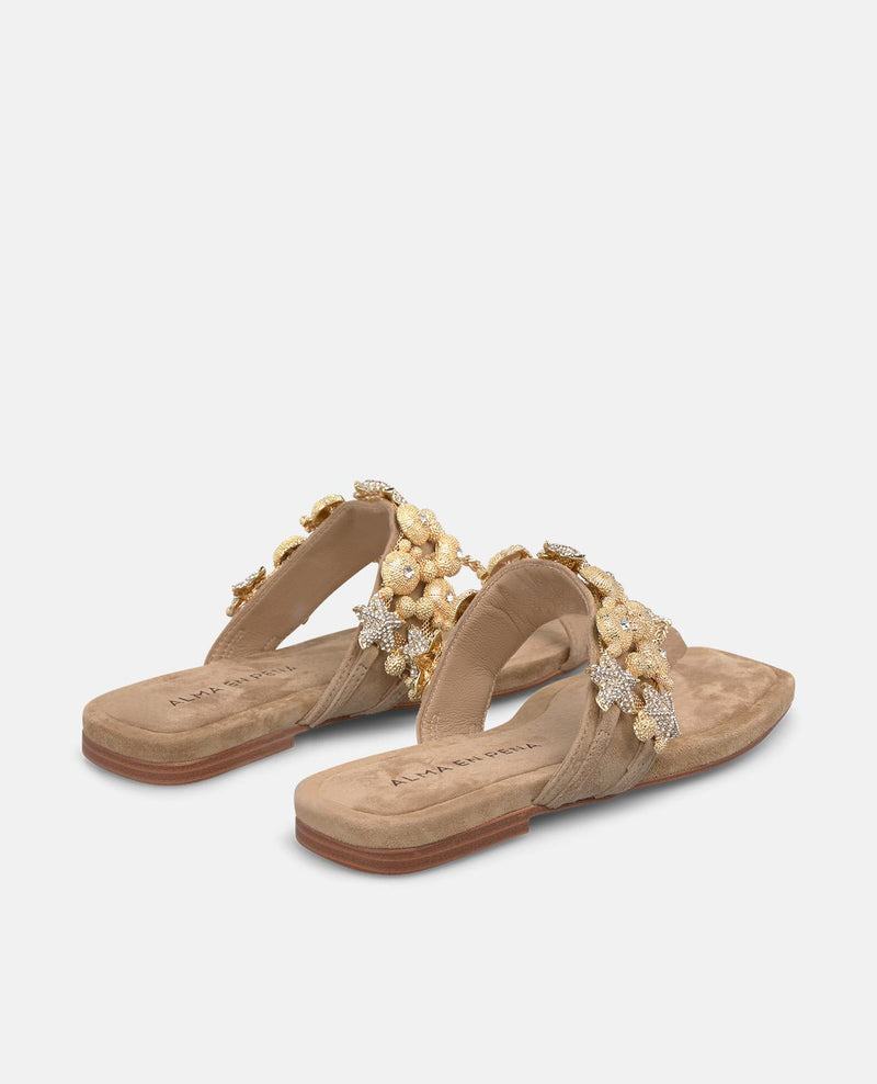 SANDALIA PLANA ABALORIOS