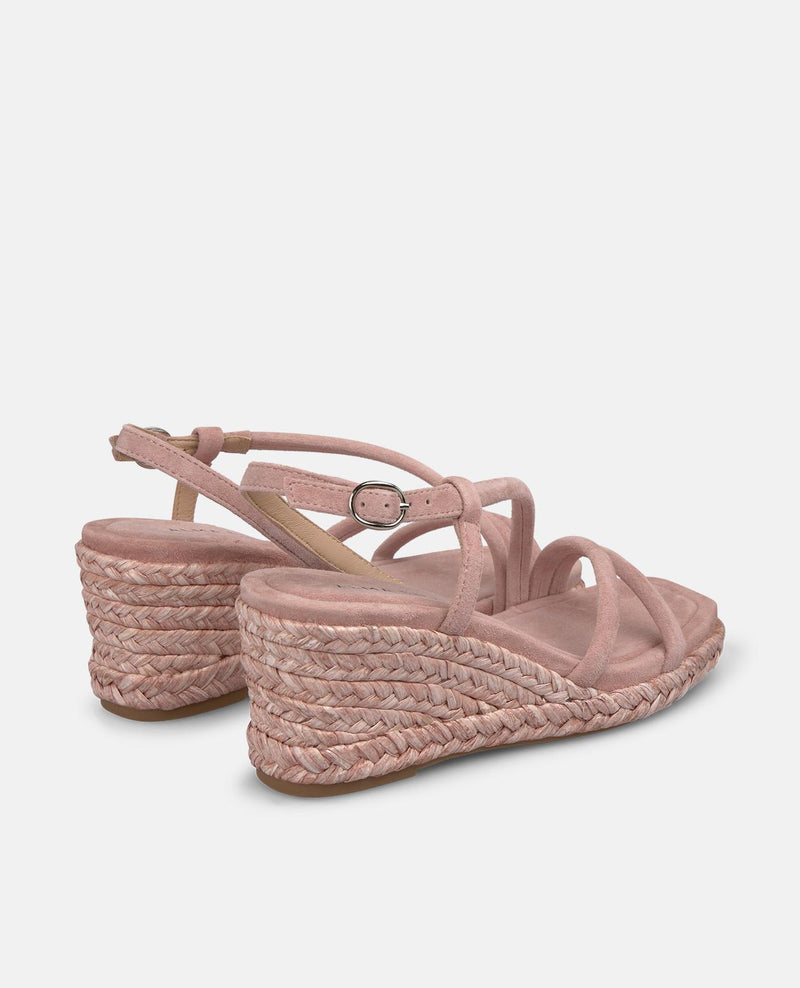 SANDALIA CUÑA TUBULAR