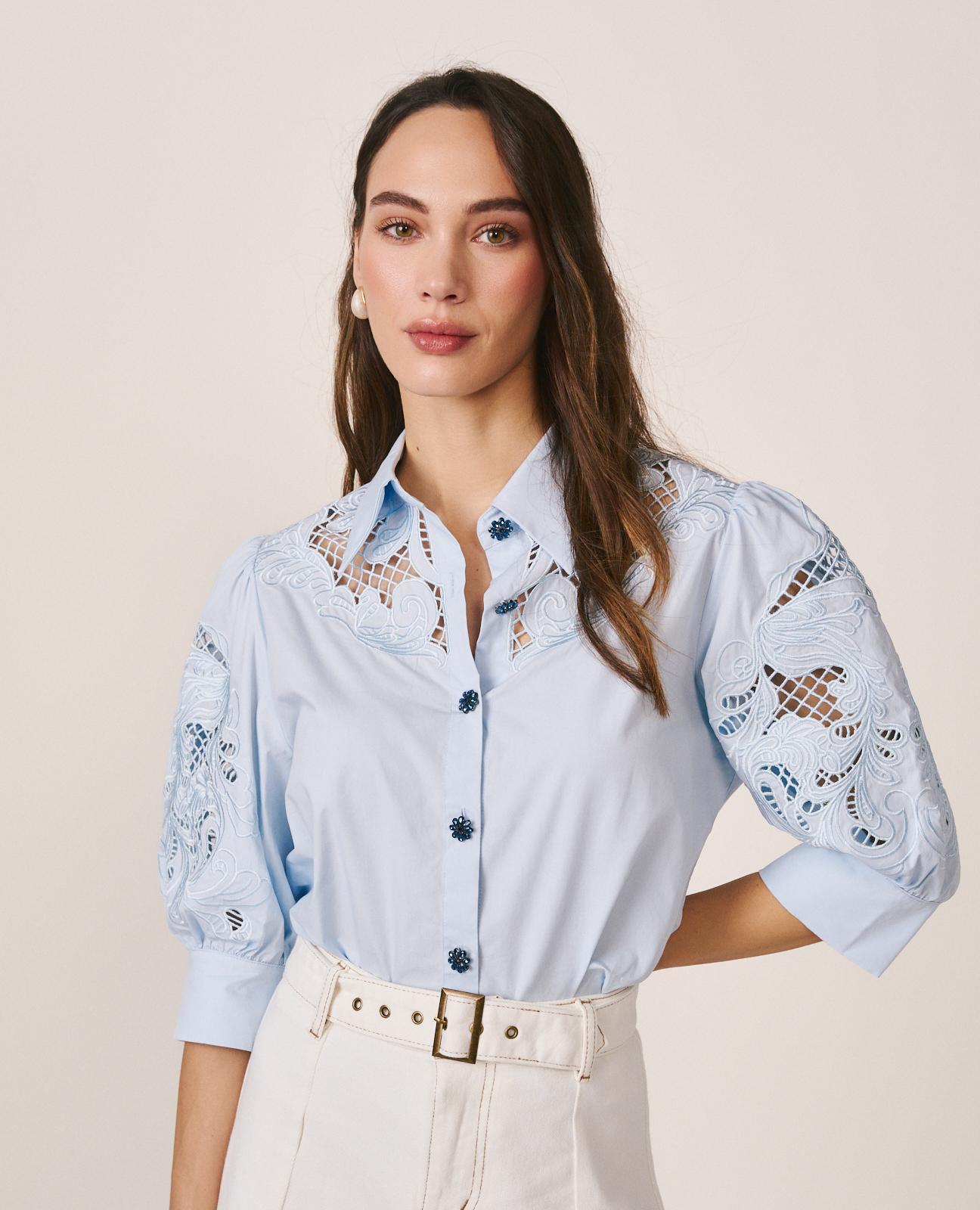 CAMISA POPELÍN ALGODÓN