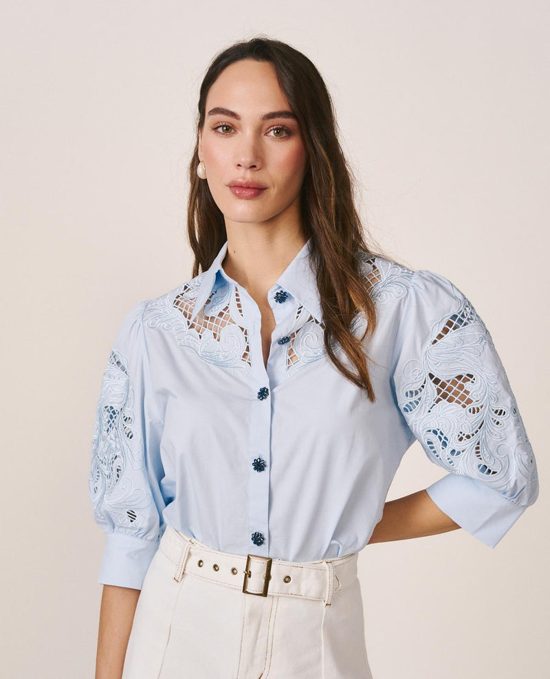 CAMISA POPELÍN ALGODÓN