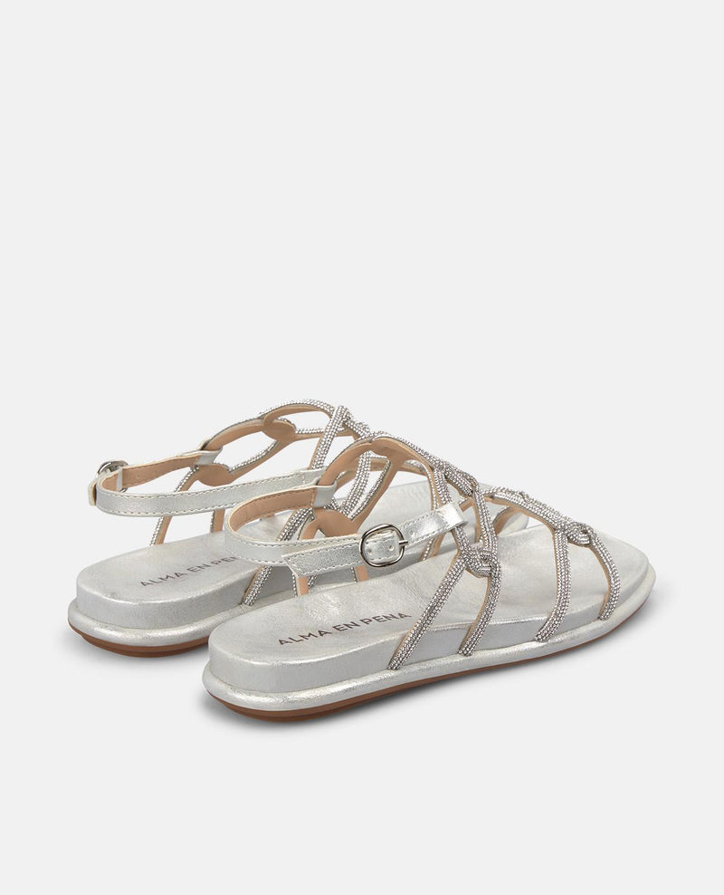 FLAT INTERLACED SANDAL