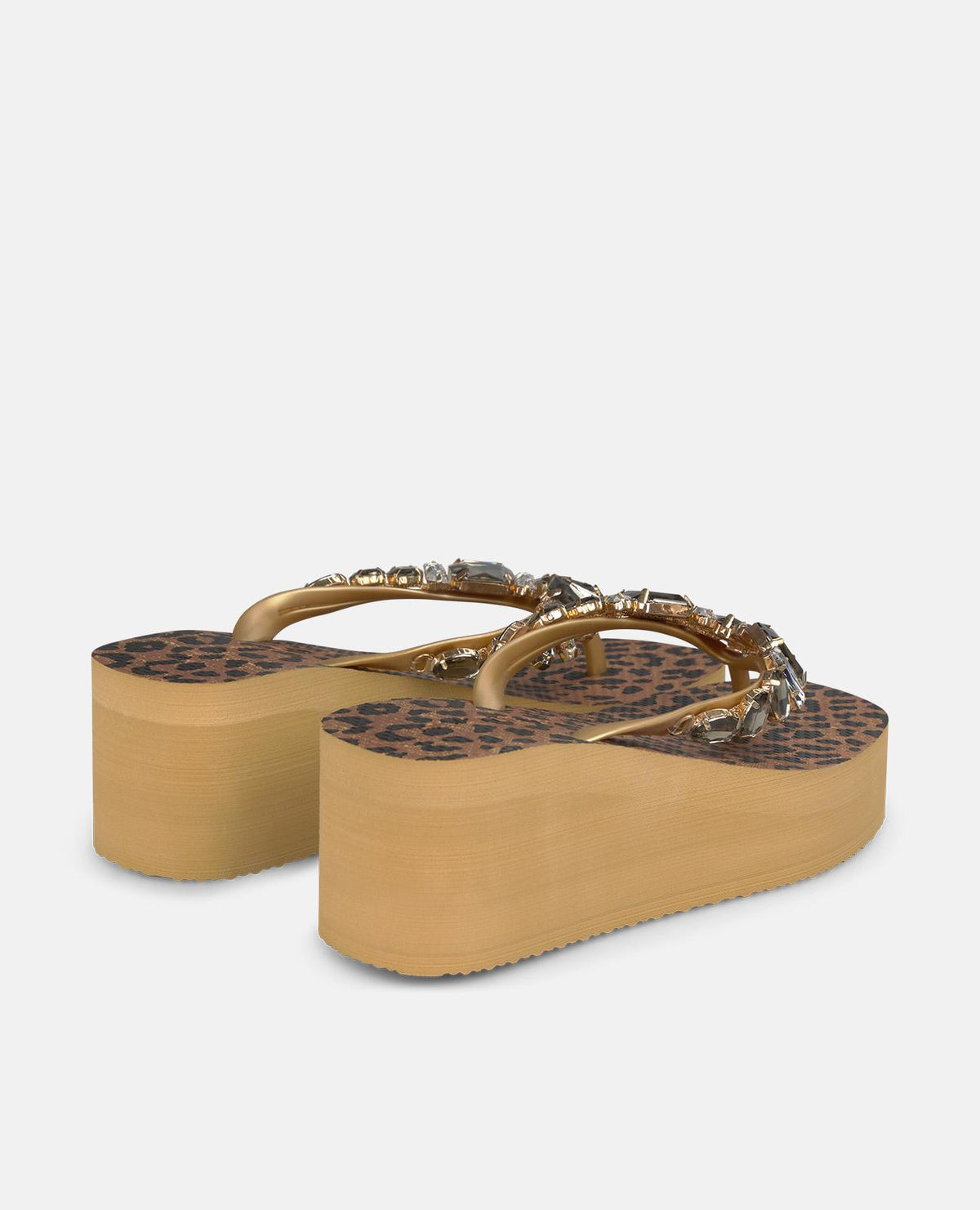 FLIP FLOP WITH JEWEL DETAILS