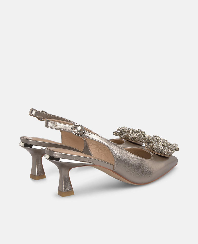 ZAPATO MINI DESTALONADO FLOR