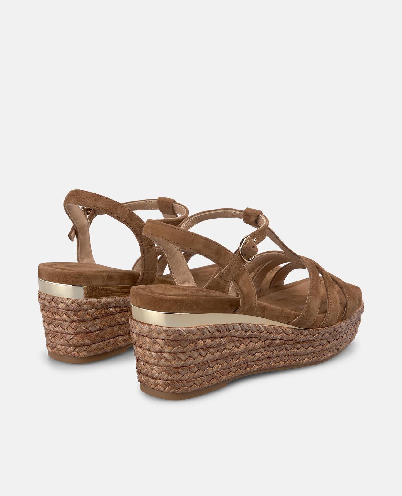 SANDALIA ESPARTO PEDRERIA