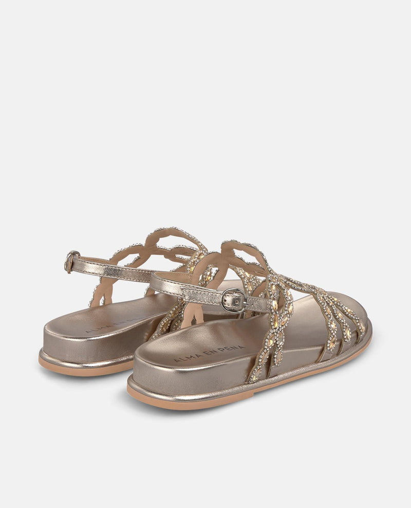 SANDALIA PLANA TRANSFER