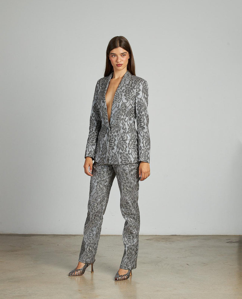 BLAZER ESTAMPADO JACQUARD