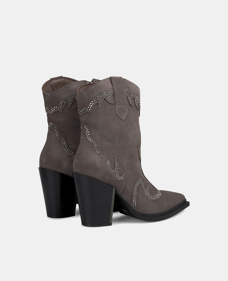 BOTTINES À TALONS BOTTINES À TALONS PAILLETÉES